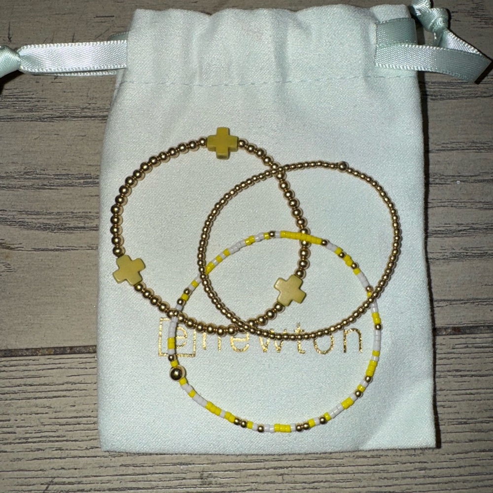 egirl by enewton Bracelet Stack - Yellow